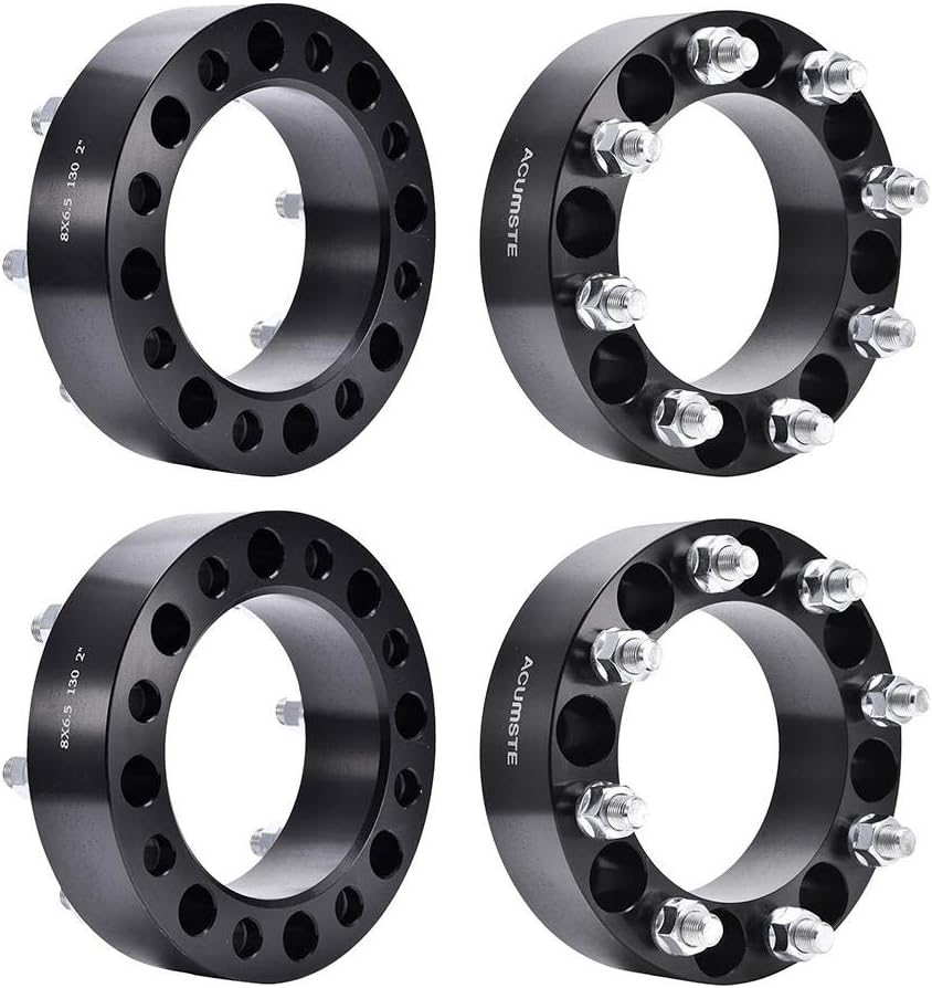 Facaimo Wheel Spacers for Dodge 4 Pc 8x6.5 (130mm) 2" Inch