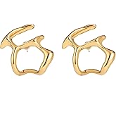 Dr's gift Y2K Statement Earrings For Women Punk Irregular Earrings Unique Studs Retro Jewelry Gift