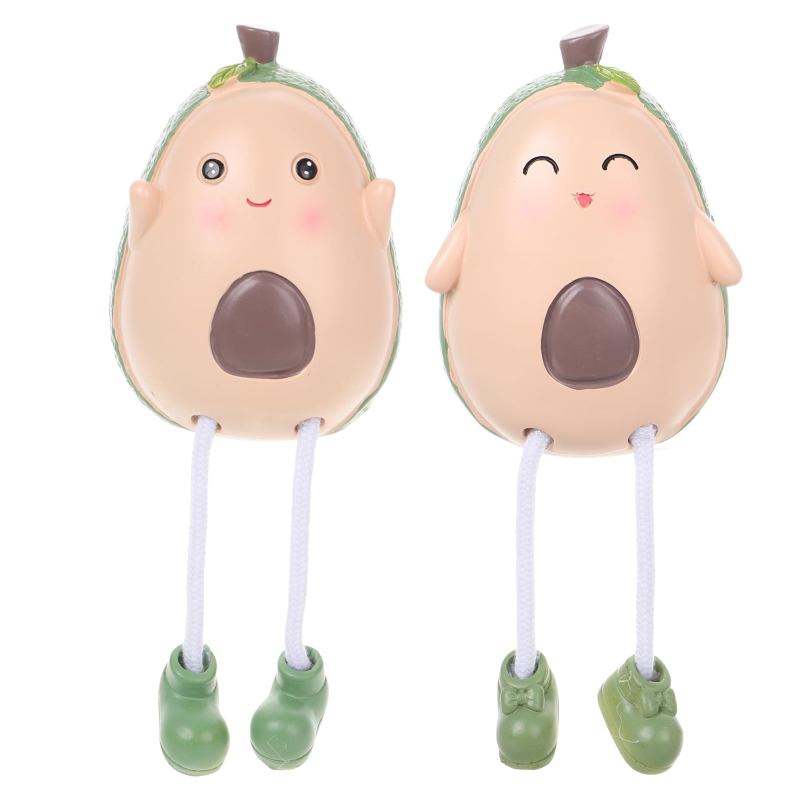 with Resin Christmas Props Valentine Desktop Bookshelf Suspended Statues Cute Photography Kitchen Day Legs Figures Dolls Cartoon Cake Figurines Fireplace Sitters Ornament