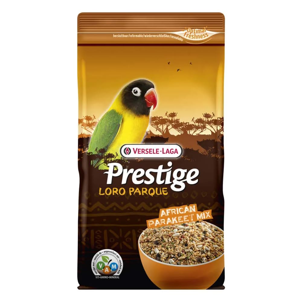 Versele-laga Prestige Loro Parque - African Parakeet Mix - 1 kg Transparent