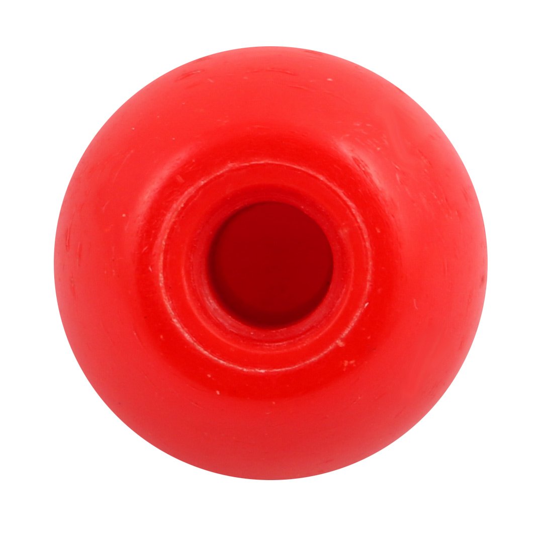 Plastic Diameter 32mm Dia Thread Hole M10 uxcell Handling Red Knob Ball