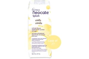 Nutricia Neocate Splash - Ready-to-Feed Hypoallergenic, Amino Acid-Based Toddler and Junior Formula - Vanilla - 8 fl oz (Case of 27)
