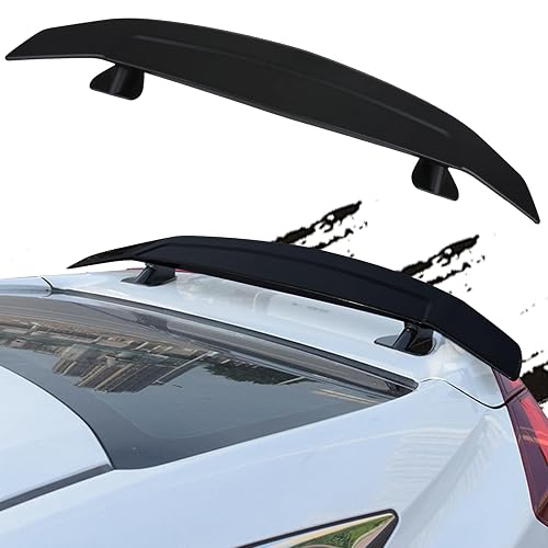 5 Inch Rear Spoiler Universal Rear Spoiler 54 Inch ABS Racing Spoiler Wing Lightweight MG6 ...