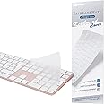 [Not for 2024 Release A3119] Keyboard Cover for iMac Magic Keyboard (Europe Layout 7 Shape Enter Key)(Model A2520, Touch ID Version, with Numeric Key) Ultra Thin Clear Protector Skin