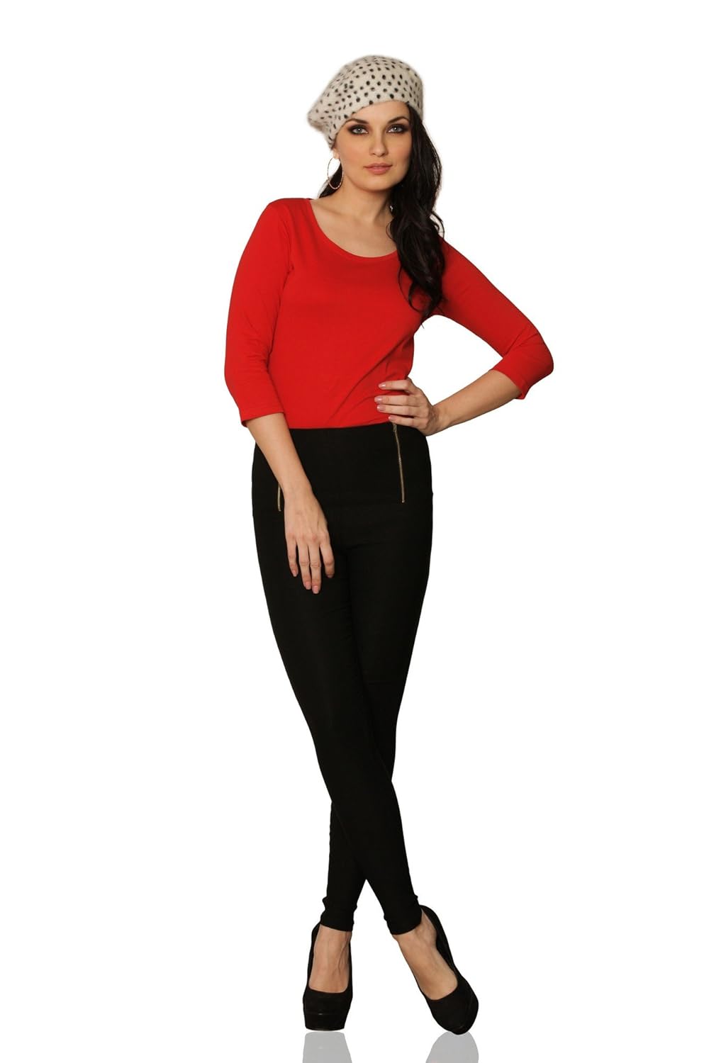 miss chase women's basic t-shirt