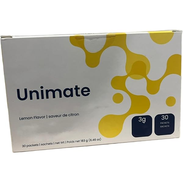 ダイエットサプリ Unimate Lemon Flavor 30 Sticks Unicity UNIMATE LEMON: 30 Packs Highly Concentrated Lemon