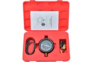 Prokomon Car Vacuum and Fuel Pump Tester Gauge Kit – Fuel Pump Pressure and Vacuum, Carburetor Intake Manifold, and Vacuum Test