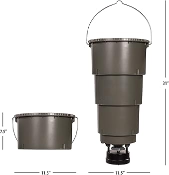 wind resistant hanging feeder