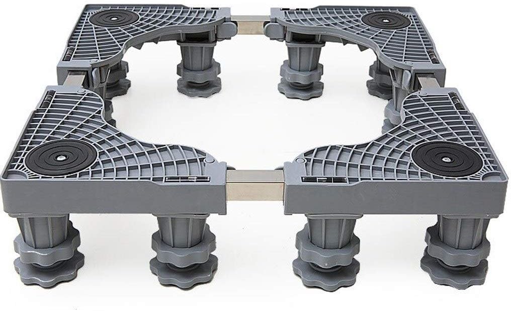 BNSDMM Household Appliance Base - Adjustable Appliance Roller Trolley Wheels Base for Washing Machine Fridges Tumble Dryers - 4Foot, 4Foot4Wheel (Color : 4Foot)