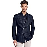 Spring Summer Autumn Blazer Double Breasted Prom Party Linen Blend Suit Jacket