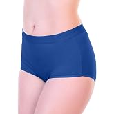 Angelina Women's Assorted Cotton High Waist Briefs Panties (6 OR 12-Pack)