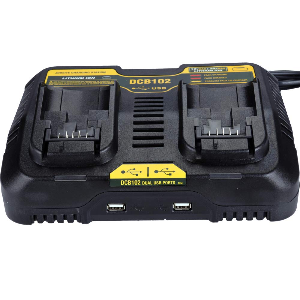 Best dewalt dual port charger