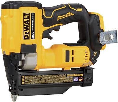 DEWALT Atomic 20V MAX Brushless Cordless 23 Ga Pin Nailer DCN623B