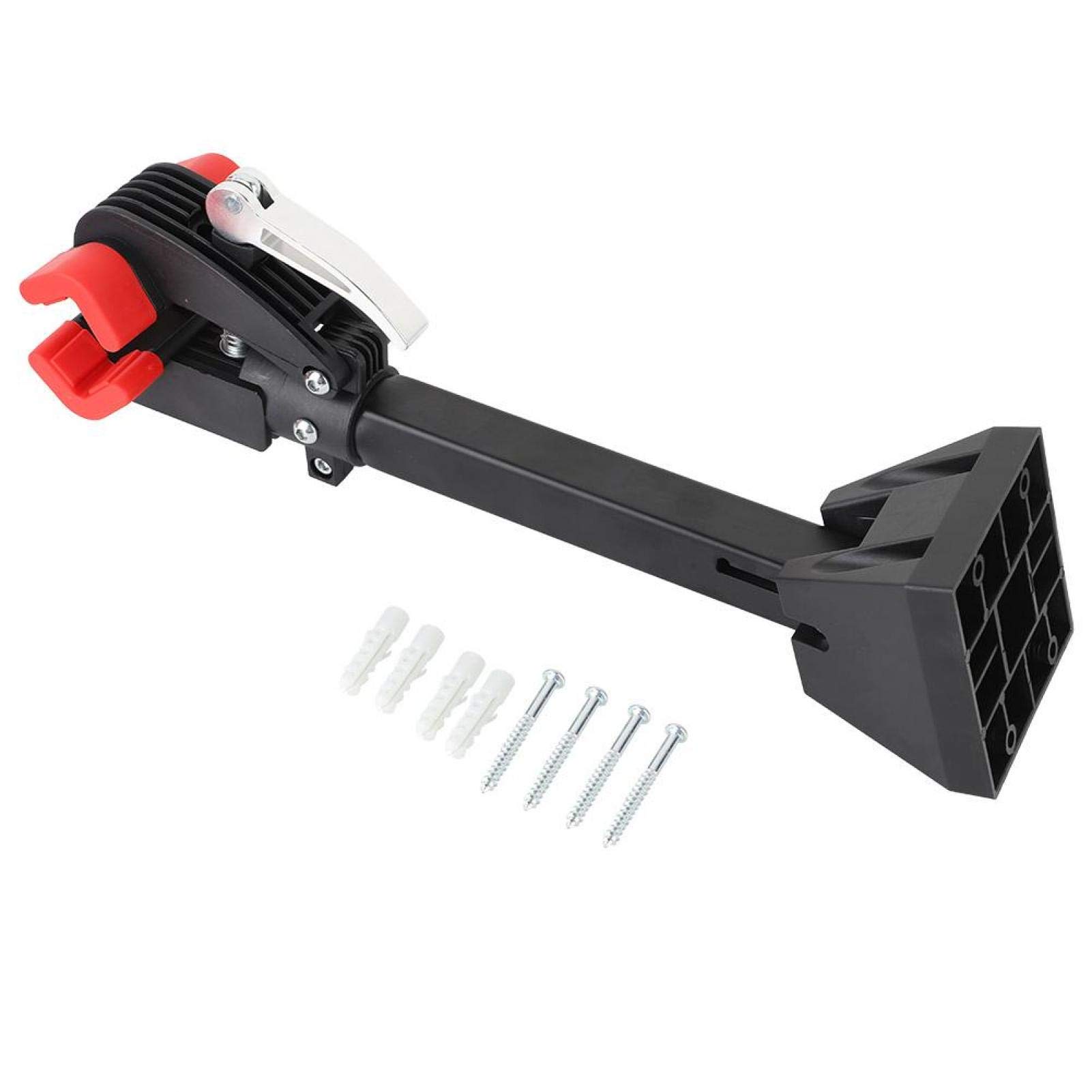 Kuuleyn Bike Stand, Practical Bicycle Wall Holder Stand Adjustable Head Hanger Wall Mounted Bike Repair Storage Rack