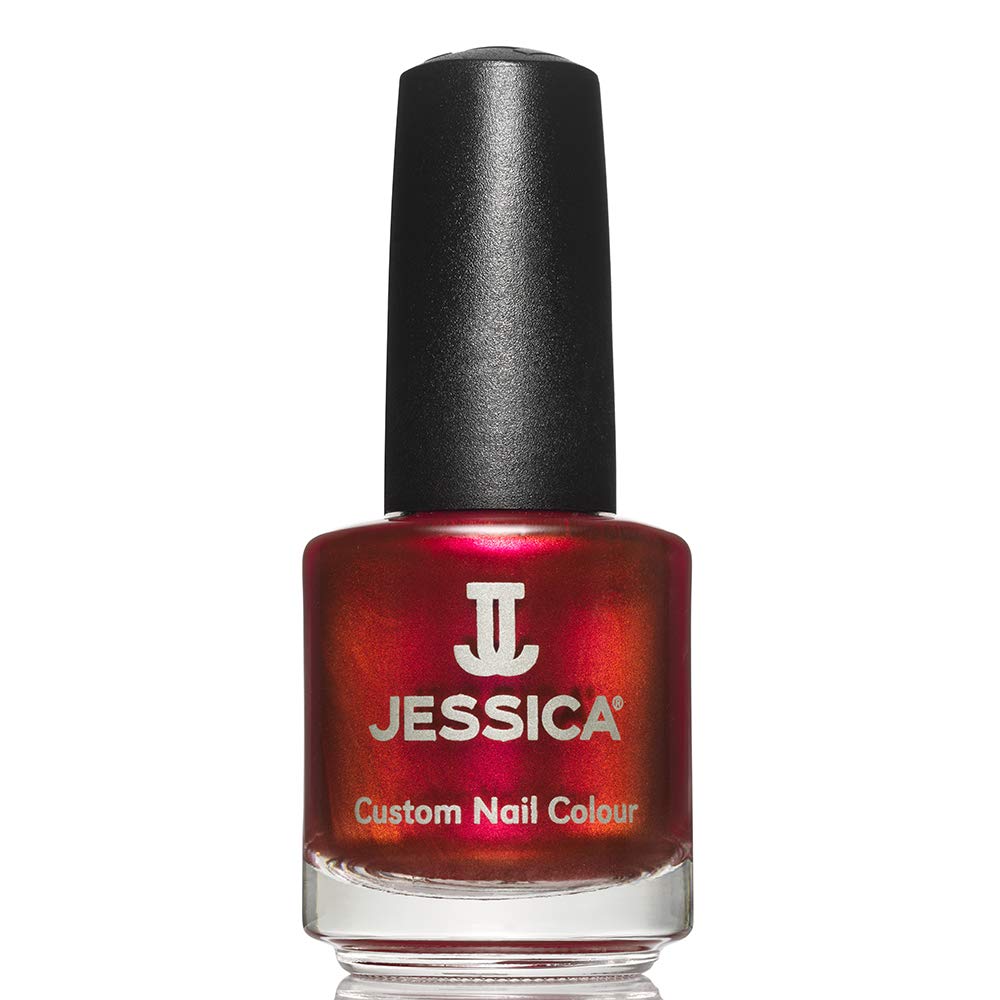 JESSICA Custom Colour Nail Polish | Award-Winning Formula | Strengthening Polish, Long Lasting Nail Varnish | Chip-Resistant & Hard-Wearing for Salon-Quality Finish | Shall We Dance | 14.8ml