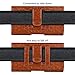 for iPhone 8 Belt Clip Case ,iPhone 7 6S Belt Holster, kiwitatá Horizontal Premium PU Leather Holster Pouch Case Cell Phone Holder Cover for iPhone 6/7/8 (Fits Phone with Slim Case On)