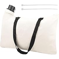 Leaf Blower Vacuum Leaf Bags 610004-01 Compatible with Black & Decker BV-003 BV1000 Fits BV1000 BV1500 BV2000 BV2100 BV2500 B