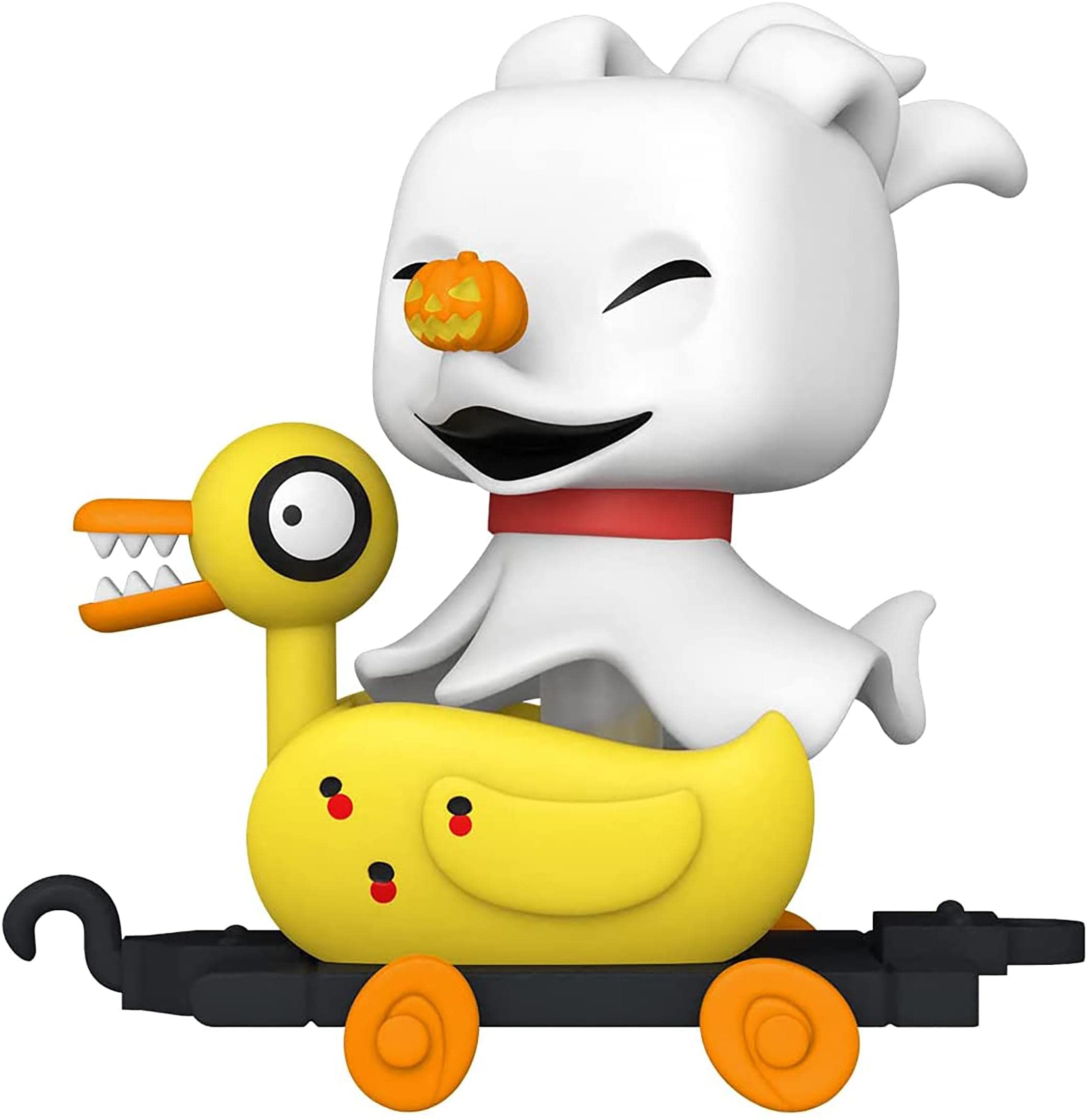 Funko Pop! Disney: Nightmare Before Christmas Train-Zero In Duck Cart - Disney: the Nightmare Before Christmas - Amazon Exclusive - Collectable Vinyl Figure - Gift Idea - Official Merchandise
