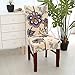 Kaariss Stretch Removable Washable Short Dining Chair Protector Cover Slipcover, 01