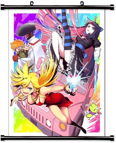 Amazon Com Panty Stocking With Garterbelt Anime Fabric Wall Scroll Poster 16 X 21 Inches Prints Posters Prints