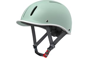 LANOVAGEAR Adult Bike Helmet Cycling Helmet for Men & Women, Adjustable Kids Ventilation Urban Bicycle Helmet for Commuting, Skateboard, Scooter, E-Bike