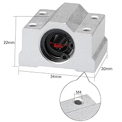 uxcell SCS8UU Linear Ball Bearing Slide Block
