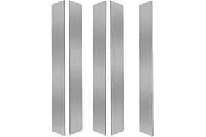 DKORYI 5Pcs 15N20 Carbon Steel Bar Cold Rolled for Knife Making, Steel Flat Stock Knife Making Steel 12"x1.5"x 1/8"