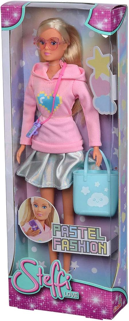 Simba STEFFI LOVE PASTEL FASHION 105733479, Blue, 33 cm - Image 4