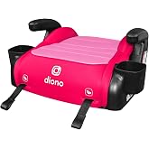 Diono Connect3 RXT Backless Booster, Slim Fit 3-Across in Many Mid-Sized Sedans and SUVs, for Children from 40-120 lbs., Lightweight with Latch connectors