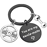 Fitness Workout Keychain Swolemates Jewelry Sports Fitness Gifts