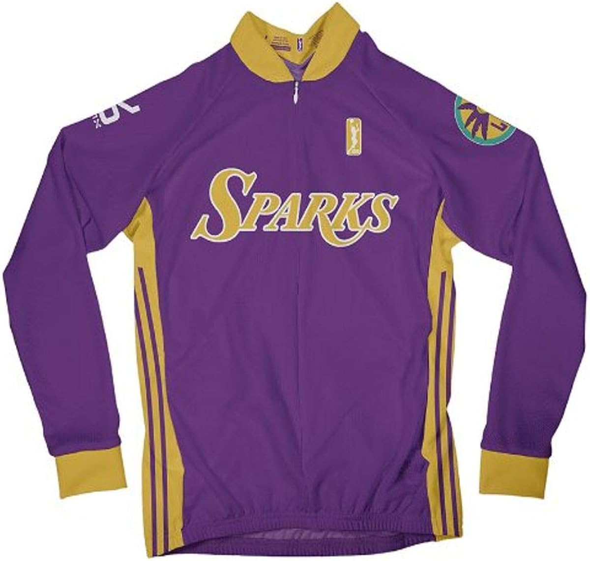 Amazon.com : VOmax WNBA Los Angeles Sparks Women's Long Sleeve Away Cycling Jersey : Clothing
