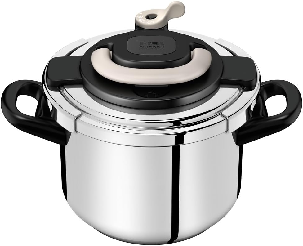 Amazon ティファール 圧力鍋 6l Ih対応 4 6人用 ワンタッチ開閉 10年保証 クリプソ アーチ アイボリー P T Fal 圧力鍋 オンライン通販