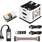 Sipeed NanoKVM IP-KVM Mini Remote Control Operations Maintenance Server, 2Gbit 256MB DDR3 RISC-V Linux Development Board, 1TOPS NPU 1GHz C906 RISC-V CPU, USB HDMI 100M Network Port (NanoKVM Full Set)