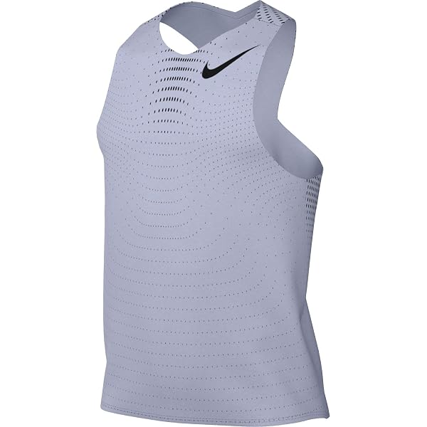 Amazon.com: Nike Men's AeroSwift NN Running Singlet, White/Orange