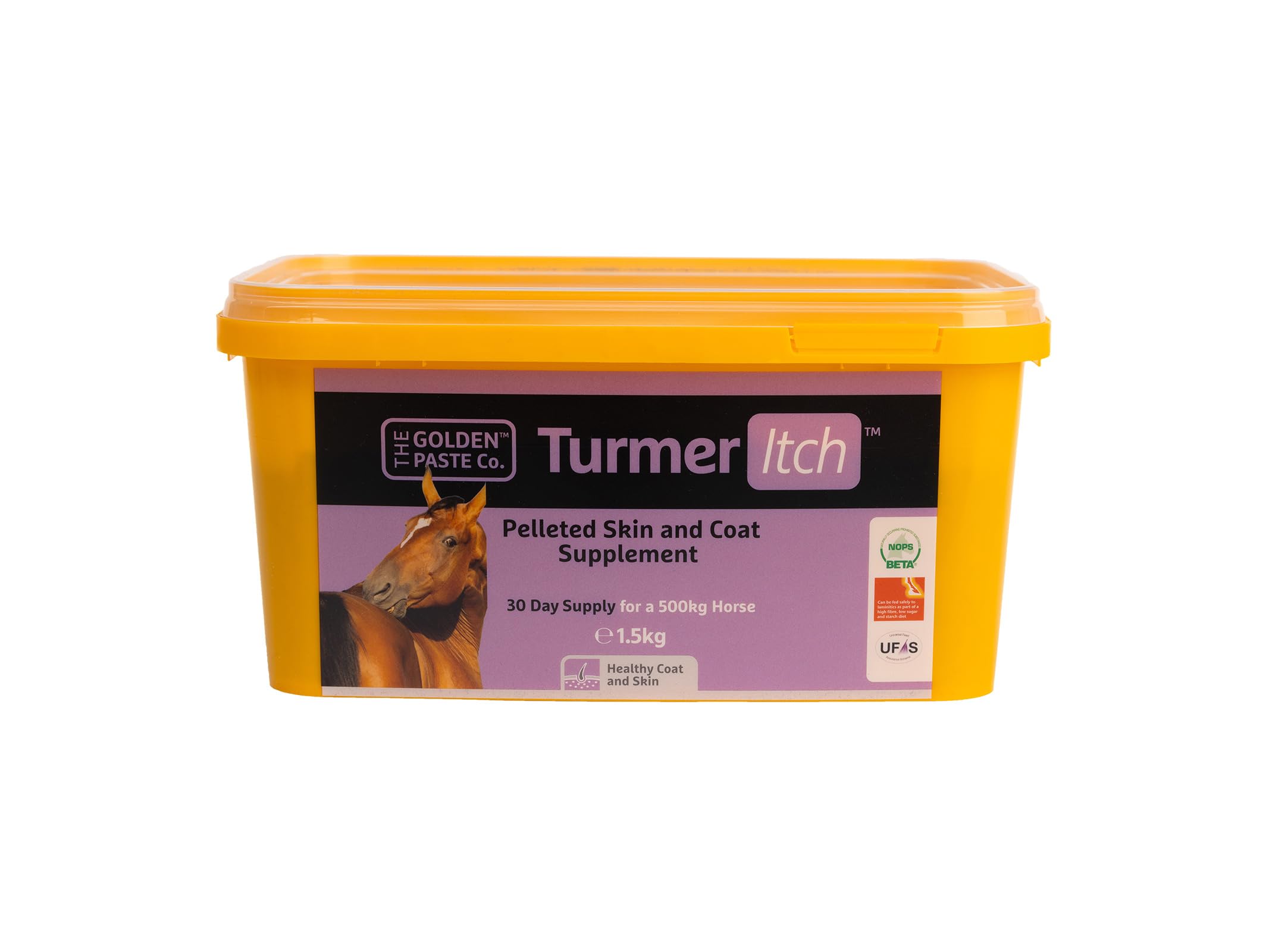 TurmerItch for Horses - Skin and Coat Pellet Supplement - 1.5kg