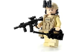 Battle Brick 1.6 Inches Tall JTAC/CCT Air Force Special Forces Value Custom Minifigure | Accessories Made in The USA | Genuine Military Minifig | Great Gift for Ages 10+ to Adult AFOL