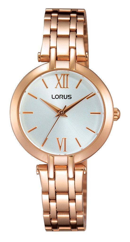 Lorus Watches Women's Fashion Watch Analogue Quartz Stainless Steel Coated RG284KX9