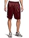 Russell Athletic Men's Mesh Pocket Short, Maroon, Large