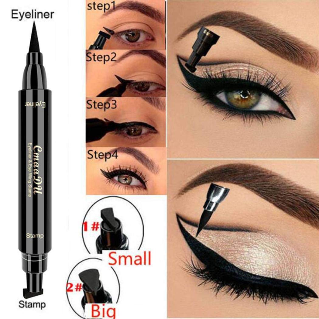 Fanddy Women Cosmetic Make Up Eye Liner Waterproof Long Lasting Eye Liner Paint Brushes