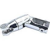 YANYUCB Boat Anchor Swivel,316 Stainless Steel Multi-Directional Anchor Chain Mooring Swivel Connector,Marine Grade Heavy Duty Anchor Chain Swivel