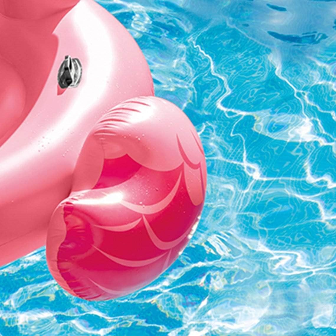 mega flamingo float