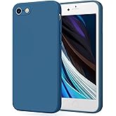 Meliya for iPhone 8/7 Case, Soft Silicone Full Protection Shockproof Phone Case Cover for iPhone 8/7 4.7Inch (Navy Blue)