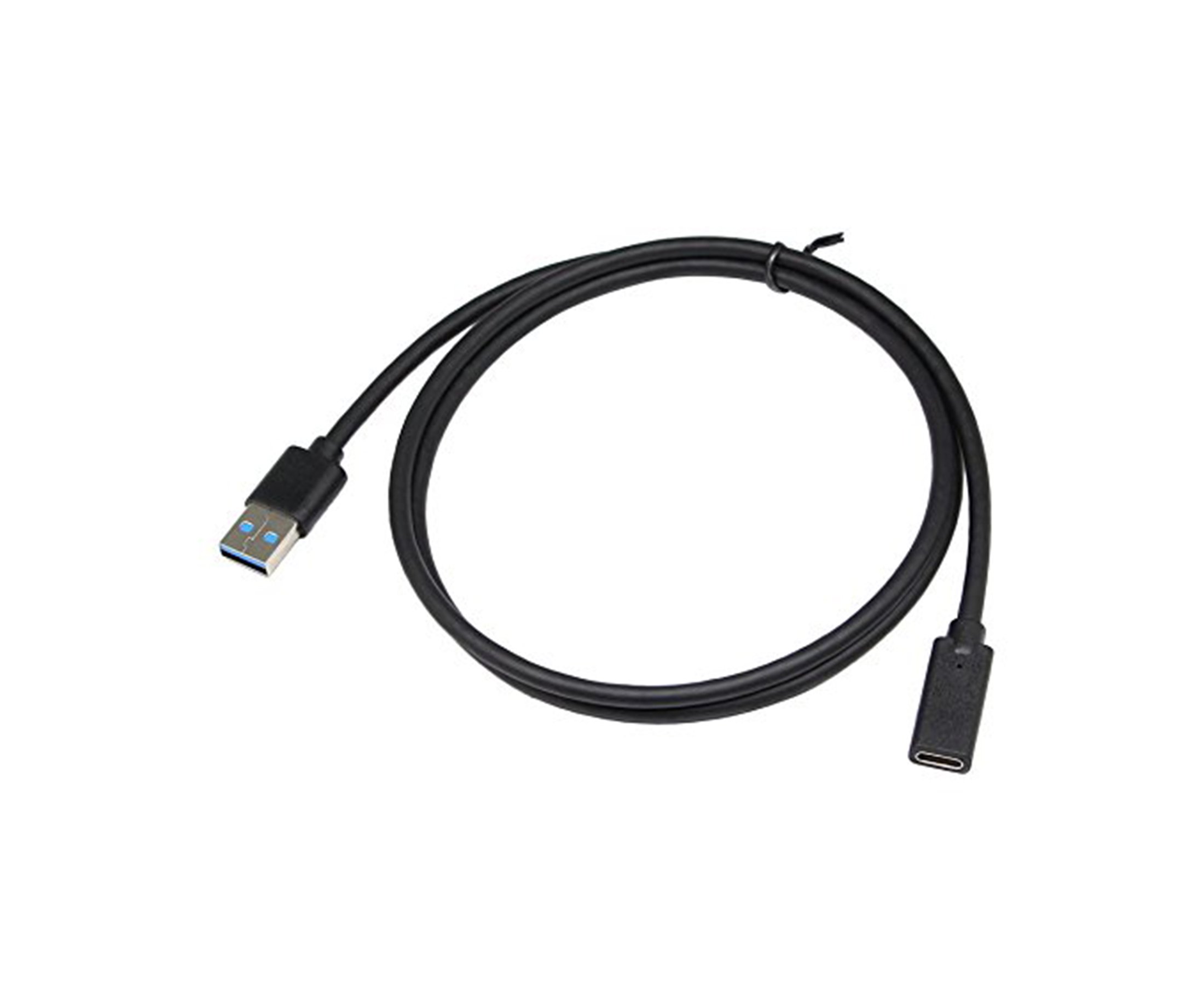 CERRXIAN USB 3.0 A Male to Type C Female Adapter Cable(1M)