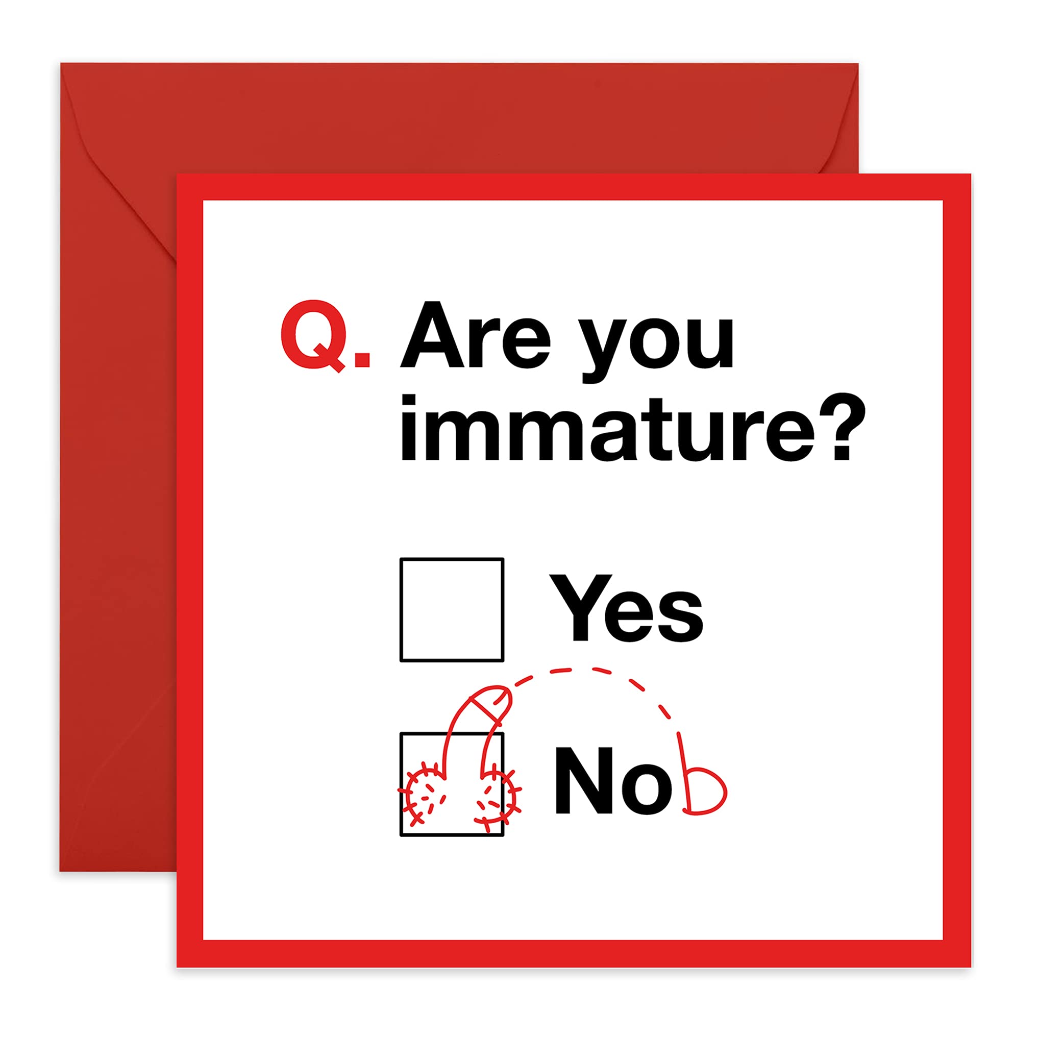 Central 23 - Funny Birthday Cards - Rude Birthday Card for Son - Happy Bday for Dad - Comes with Fun Stickers