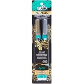 Tulip Metallic Fabric Paint Markers, Gold And Silver, 2 Pack | 2 Markers, Bullet-Tip, Permanent Color, Shimmering Metallic Finish, Clothing, T-Shirts, Bags &amp; Fabric Crafts