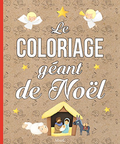 Download 【Télécharger】 Le coloriage géant de Noel -  Giant Christmas Coloring Book  (French Edition ...