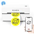 MUNBYN Bluetooth Thermal Label Printer, 130B Wireless 4x6 Shipping Label Printer for Shipping Packages Small Business Office or Home, Compatible with iPhone Android iPad Windows macOS Chrome Etsy eBay