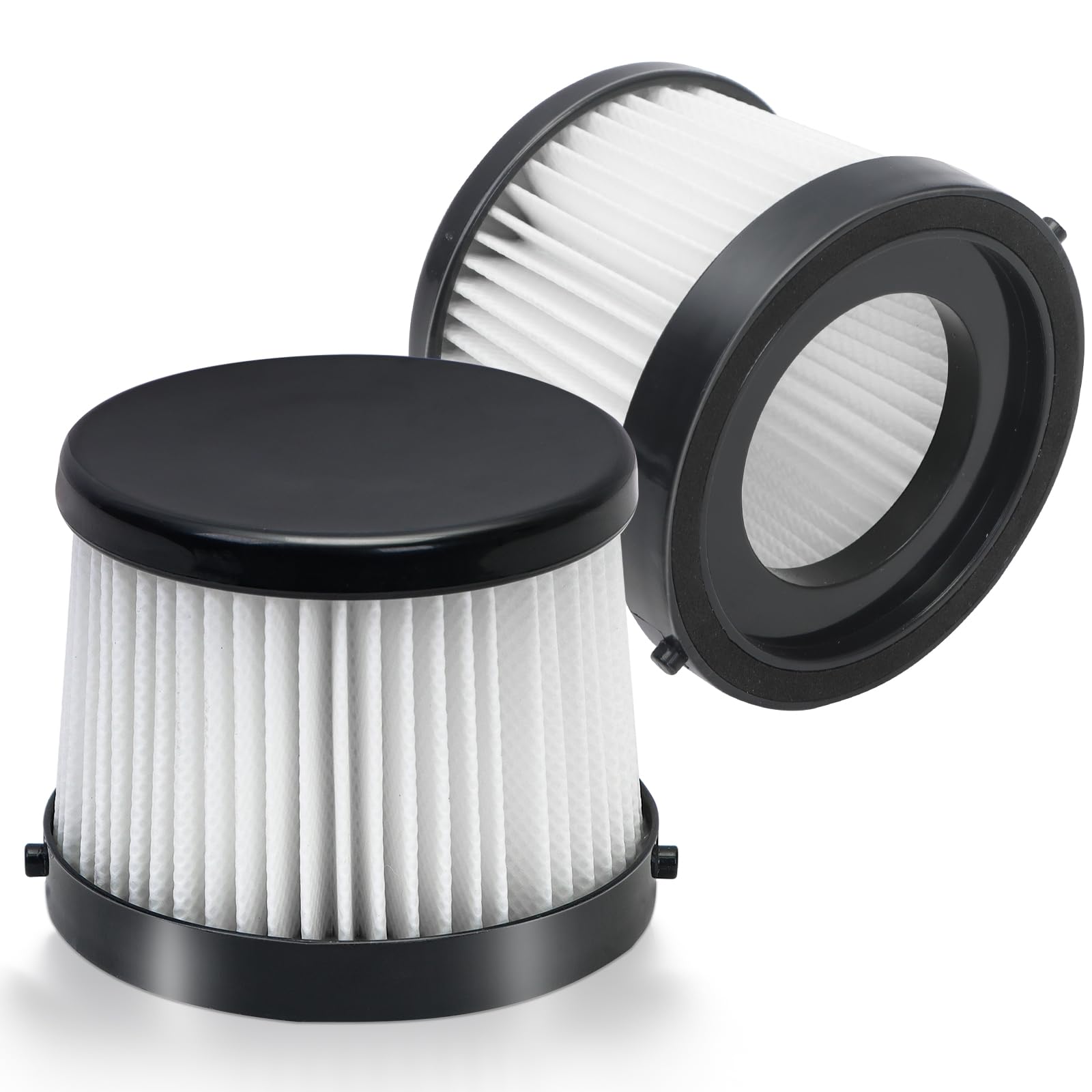 Filters for DEWALT Cordless Vacuum, Replacement Filters for DEWALT DCV501HB, Washable and Reusable Filter Accessories Set, 2 Pack