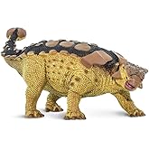Safari Ltd. Ankylosaurus Figurine - Detailed 7.5" Fused Lizard Dinosaur Figure - Educational Toy for Boys, Girls, and Kids Ages 3+
