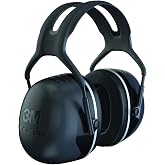 3M PELTOR Ear Muff Hearing Protection, X5 Series, Noise Protection NRR 21 dB, Construction, Manufacturing, Automotive